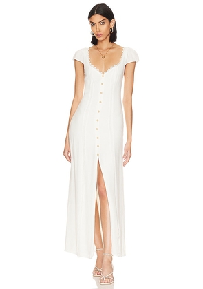 House of Harlow 1960 x REVOLVE Simone Maxi Dress in White. Size L, XS.