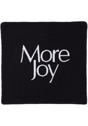 More Joy Black Cashmere 'More Joy' Cushion Cover
