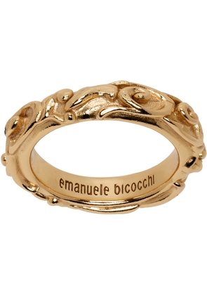 Emanuele Bicocchi Gold Arabesque Band Ring
