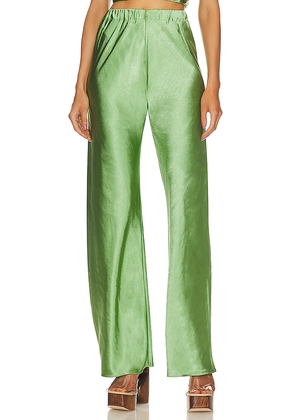 Cult Gaia Stacie Pant in Green. Size S.