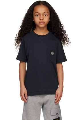 Stone Island Junior Kids Navy Patch T-Shirt