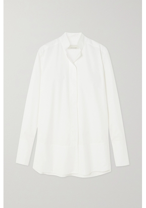 LIBEROWE - + Net Sustain Nerhu Cotton-poplin Shirt - White - x small,small,medium,large