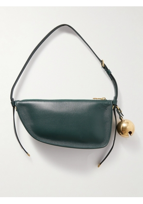 Burberry - Large Textured-leather Shoulder Bag - Green - One size
