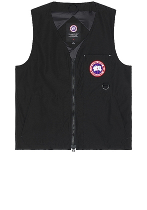 Canada Goose Canmore Vest in Black. Size M, XL/1X.