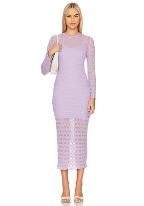 ASTR the Label Annisa Dress in Lavender. Size L, S, XS.