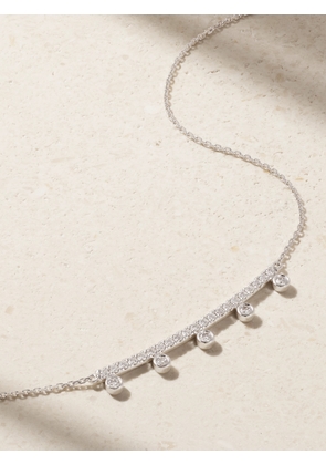 De Beers Jewellers - Dewdrop 18-karat White Gold Diamond Necklace - One size