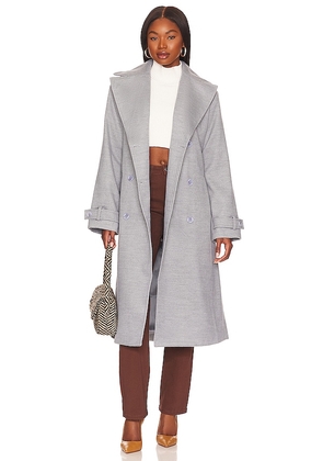 Lovers and Friends Mulholland Coat in Grey. Size L, XL.