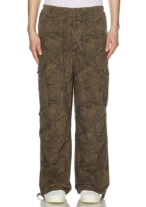 Jaded London Parachute Pants in Army. Size M, S, XL.