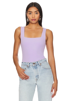 Show Me Your Mumu x REVOLVE Dory Bodysuit in Lavender. Size L, XL, XS.