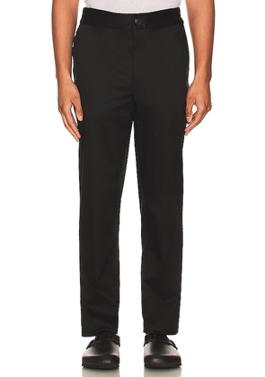 WAO The Chino Pant in Black. Size L, XL, XS.