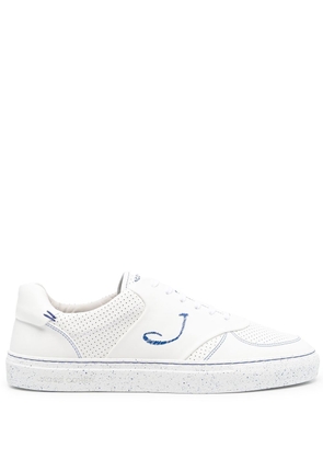 Jacob Cohën perforated-detail low-top sneakers - White