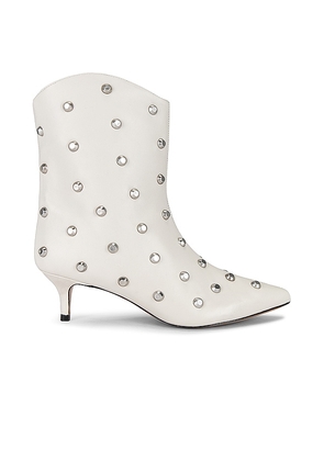 Schutz Mary Ann Boot in Ivory. Size 6, 6.5, 7.5, 8, 8.5, 9.5.