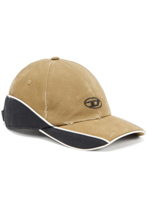 Diesel C-Dale logo-embroidered cap - Brown