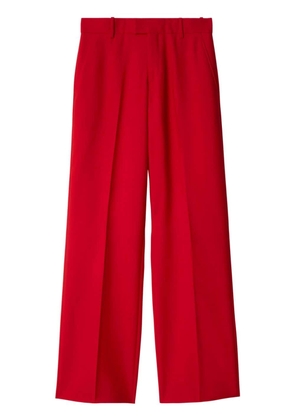 Burberry pressed-crease wool tailored trousers