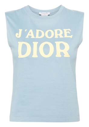 Christian Dior Pre-Owned 2002 J'Adore tank top - Blue