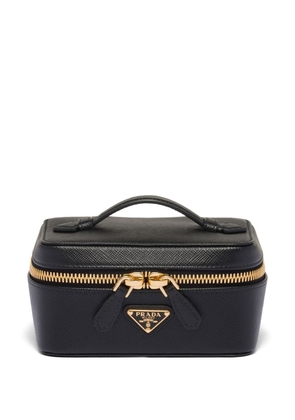 Prada leather beauty case - Black