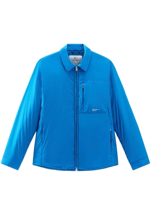 Woolrich Pertex padded shirt jacket - Blue
