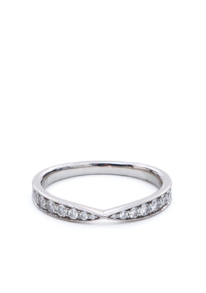 Tiffany & Co. Pre-Owned platinum diamond ring - Silver