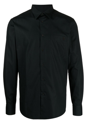 Alexander McQueen button-down fitted shirt - Black