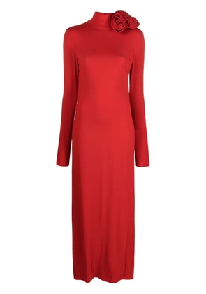Magda Butrym open-back long-sleeve dress - Red
