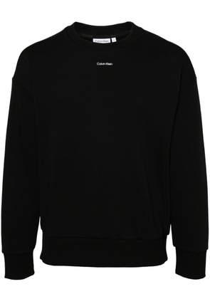 Calvin Klein logo-print sweatshirt - Black
