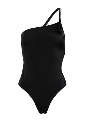 Gcds Bling one-shoulder swimsuit - Black