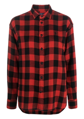 Polo Ralph Lauren plaid-check cotton shirt - Red