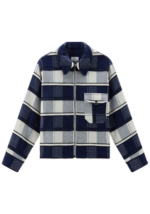 Woolrich Gentry checked shirt jacket - Blue