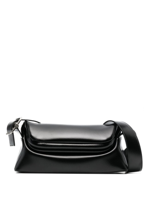 Osoi Folder Brot leather shoulder bag - Black