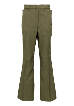 Needles mid-rise flared trousers - Green