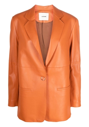AERON Mercedes leather jacket - Orange
