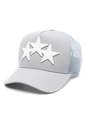 AMIRI Three Star cotton baseball cap - Grey