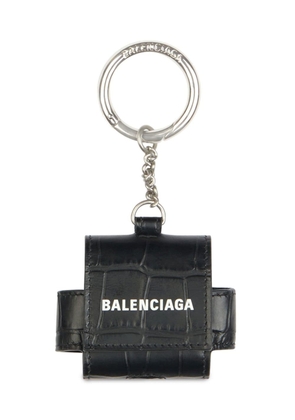Balenciaga Cash large EarPods holder - Black