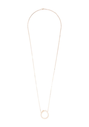 Repossi 18kt rose gold Antifer diamond pendant necklace - Pink