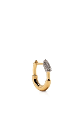 Otiumberg Small Staple hoop earring - Gold