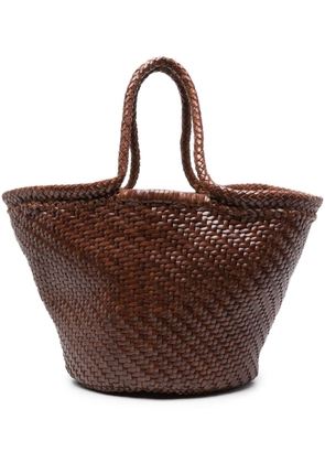DRAGON DIFFUSION Martha leather bucket bag - Brown