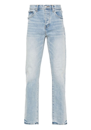 Purple Brand P005 One Year distressed-finish slim jeans - Blue