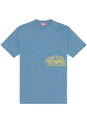 Diesel T-Wash-L5 cotton T-shirt - Blue