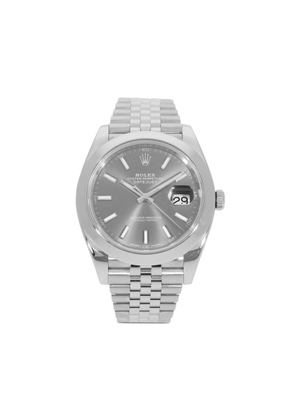 Rolex 2017 pre-owned Datejust 41mm - Grey
