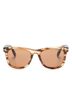 TOM FORD Eyewear Kevyn wayfarer-frame sunglasses - Brown