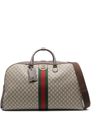 Gucci large Savoy GG luggage bag - Neutrals
