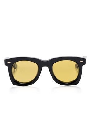 Jacques Marie Mage Ava square-frame sunglasses - Black