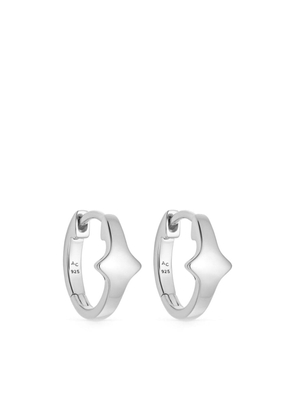 Astley Clarke Luna huggie hoop earrings - Silver