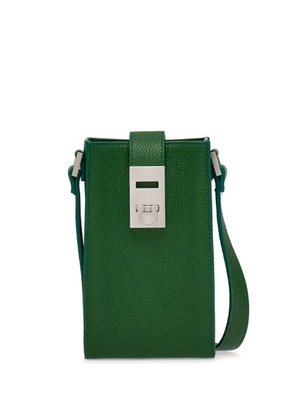 Ferragamo logo-print crossbody bag - Green