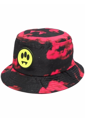 BARROW graphic-print logo bucket hat - Black