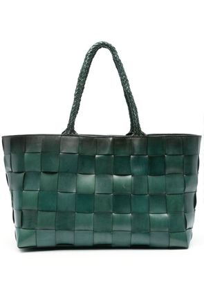 DRAGON DIFFUSION Japan leather tote bag - Green