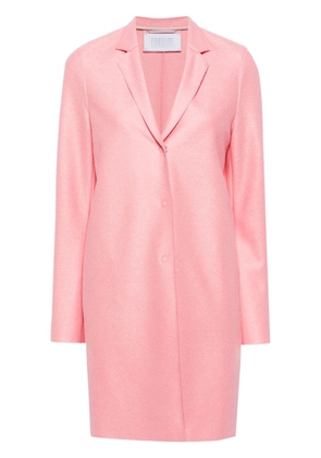 Harris Wharf London virgin-wool single-breasted coat - Pink