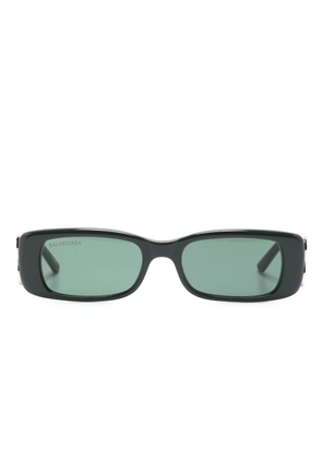 Balenciaga Eyewear Dynasty rectangle-frame sunglasses - Green