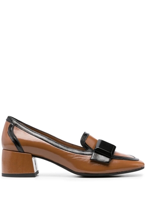 Roberto Festa Laurita 45mm leather loafers - Brown