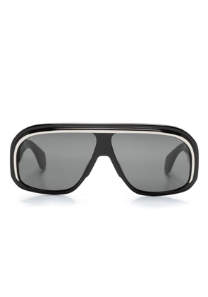Palm Angels Reedley shield-frame sunglasses - Black